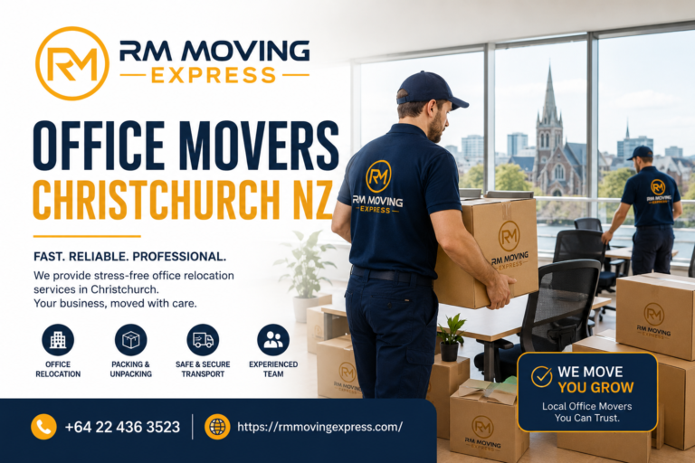 Office Movers Christchurch NZ - RM Moving Express