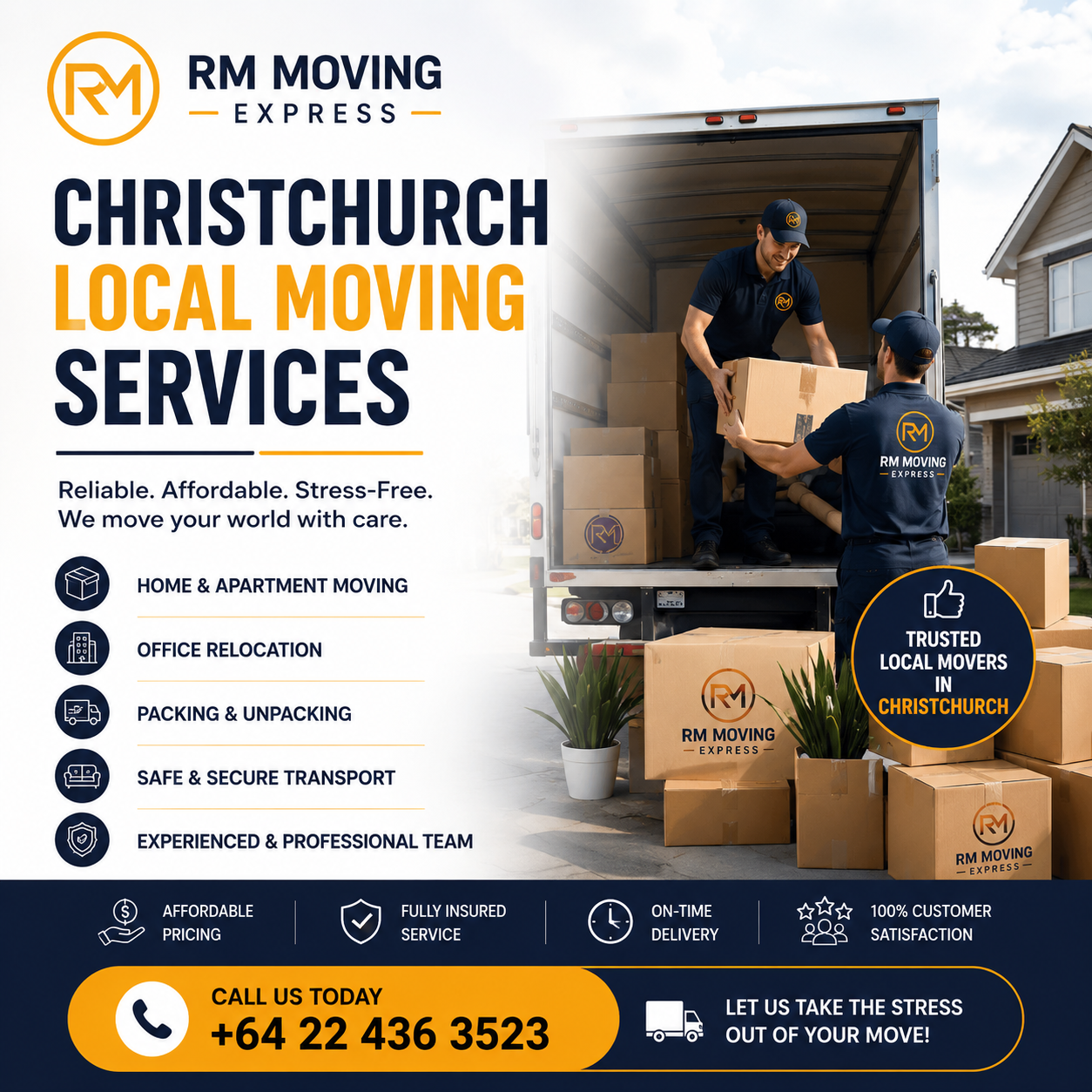 Christchurch Local Moving Services