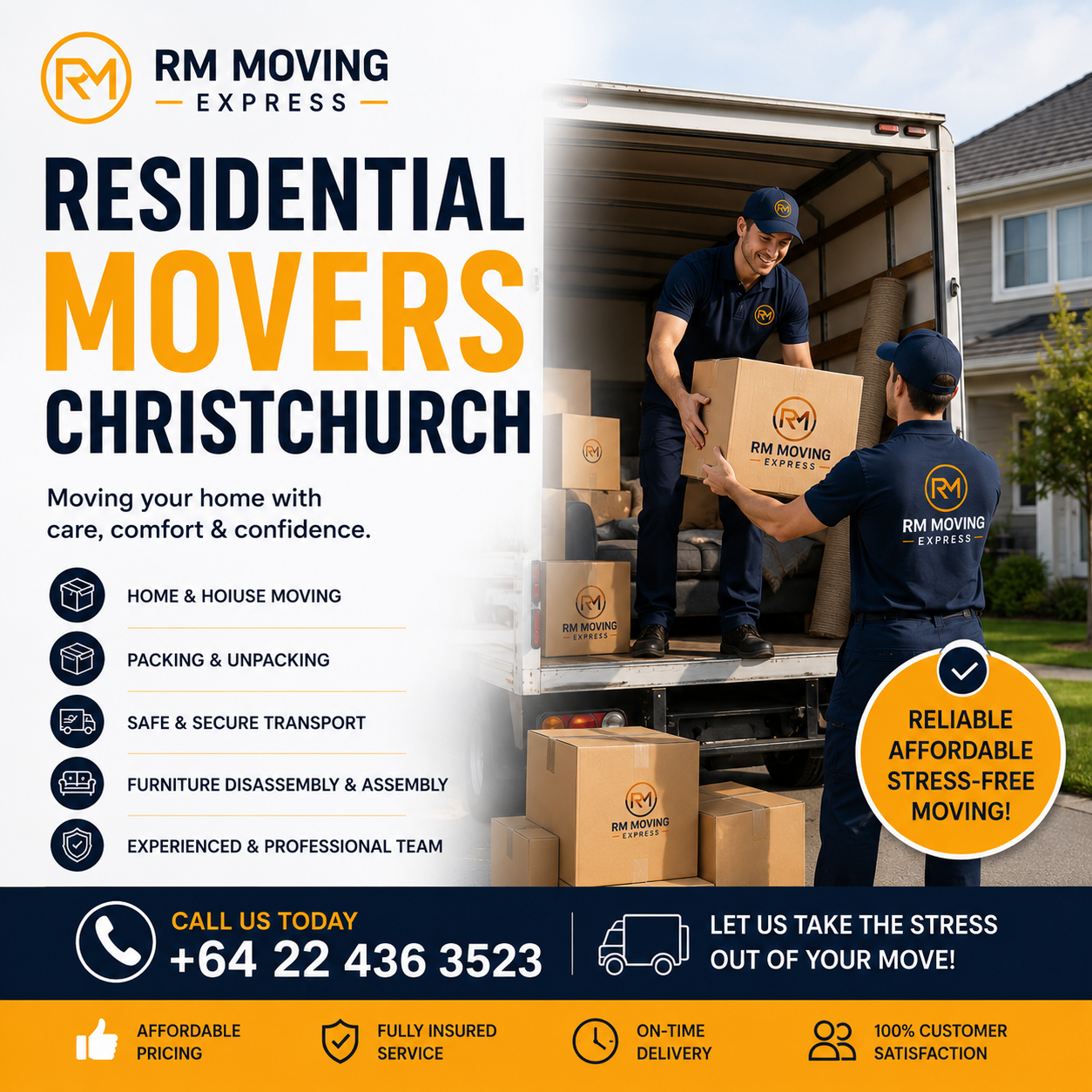 Residential Movers Christchurch