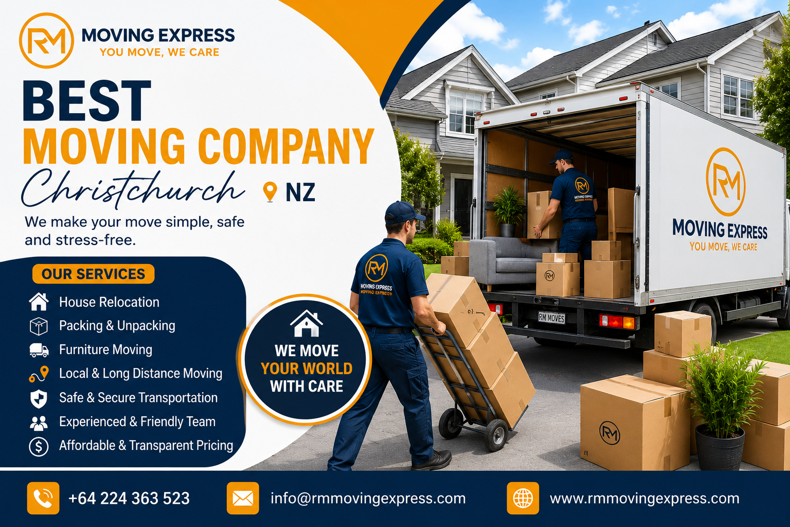 best moving company Christchurch