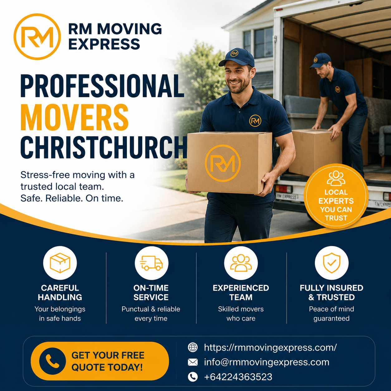 Professional Movers Christchurch 