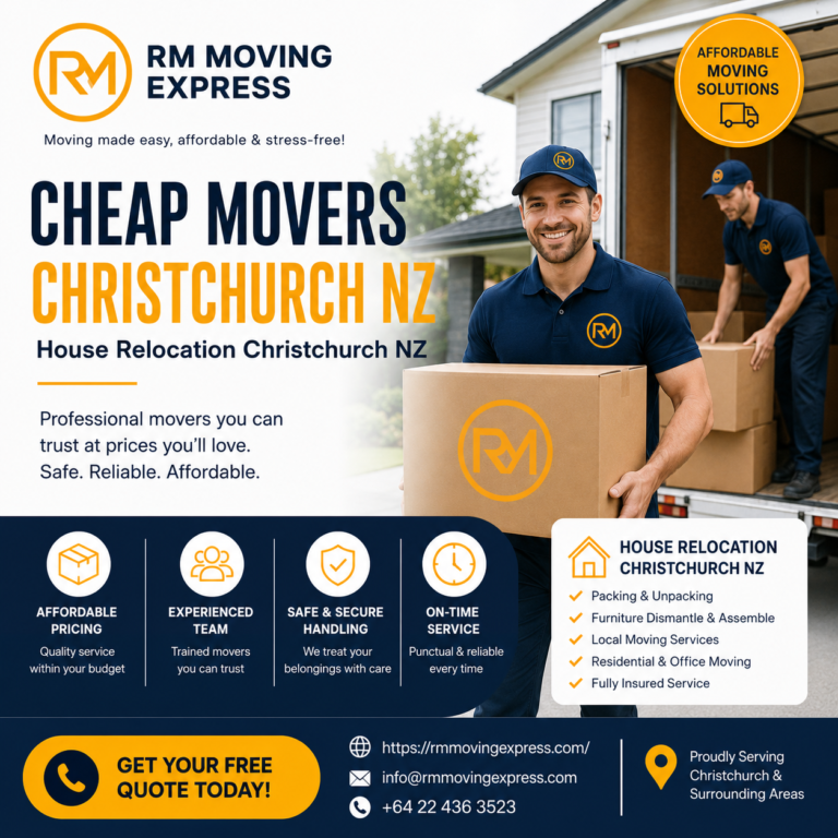 Cheap Movers Christchurch