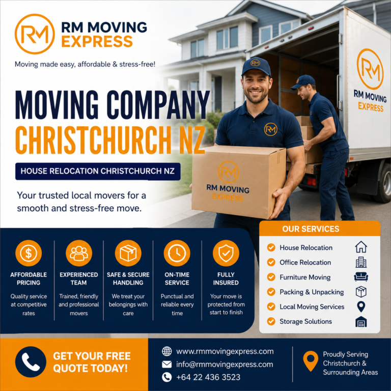 Moving Company Christchurch NZ