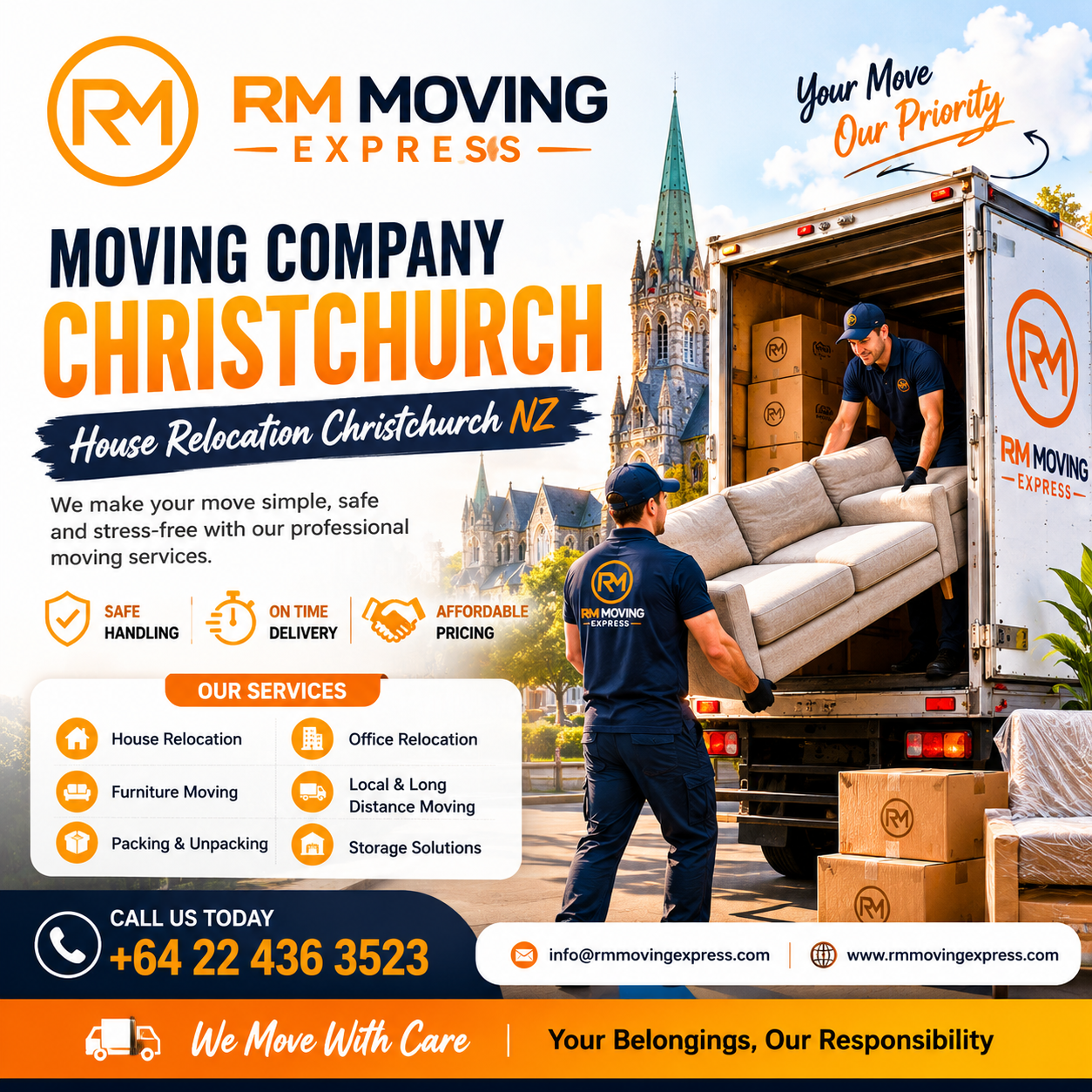 moving company christchurch