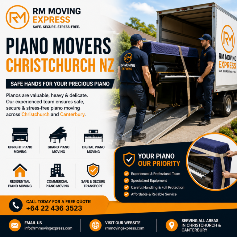 Best Piano Movers Christchurch NZ 2026