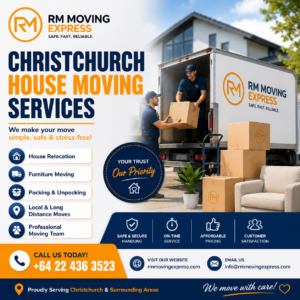 Christchurch House Moving Services